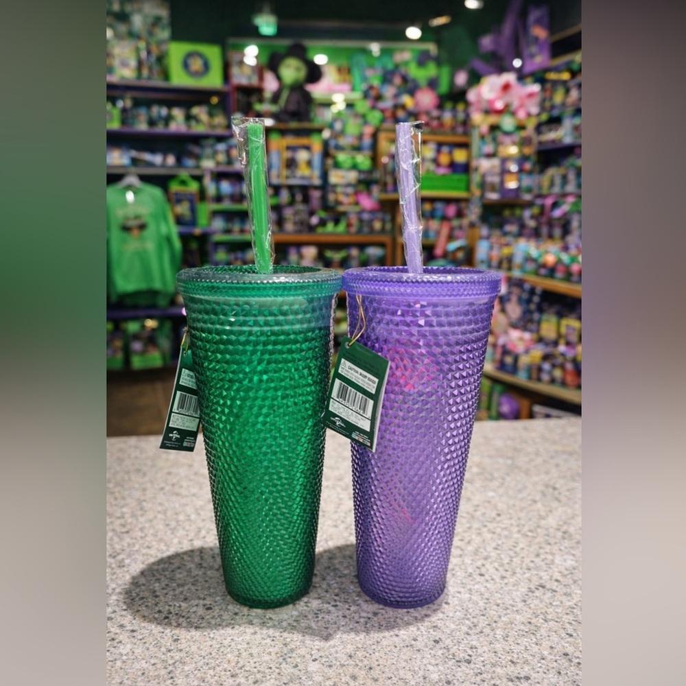 NWT-WICKED Unbreakable Tumbler Set Elphaba and Glinda - Picture 7 of 7